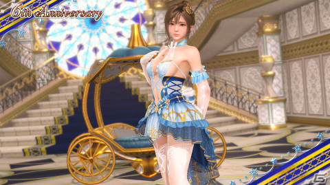 「DEAD OR ALIVE XVV」シンデレラのような6周年記念SSR水着「サンドリヨン・エスカリエ」が登場！6thアニバーサリーキャンペーンが開始の画像6