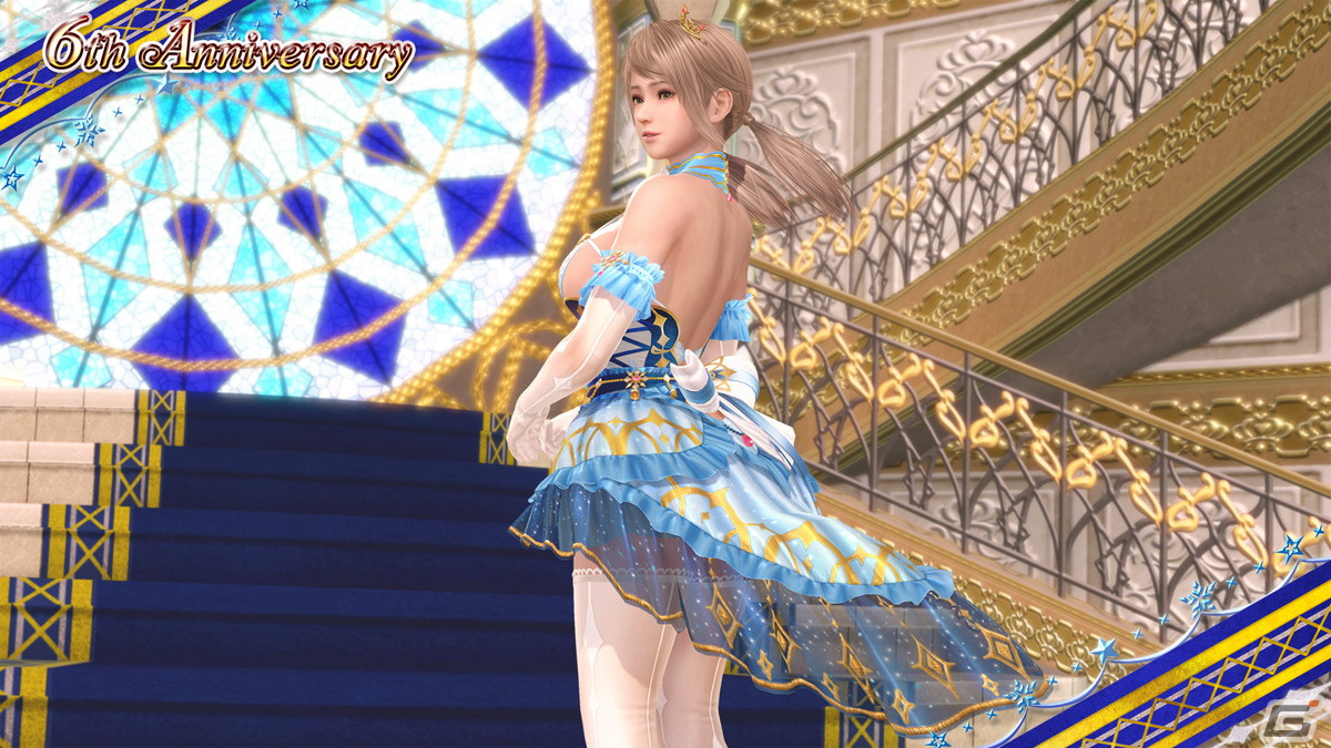 「DEAD OR ALIVE XVV」シンデレラのような6周年記念SSR水着「サンドリヨン・エスカリエ」が登場！6thアニバーサリーキャンペーンが開始の画像11