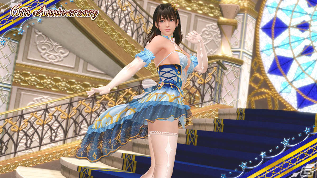 「DEAD OR ALIVE XVV」シンデレラのような6周年記念SSR水着「サンドリヨン・エスカリエ」が登場！6thアニバーサリーキャンペーンが開始の画像12
