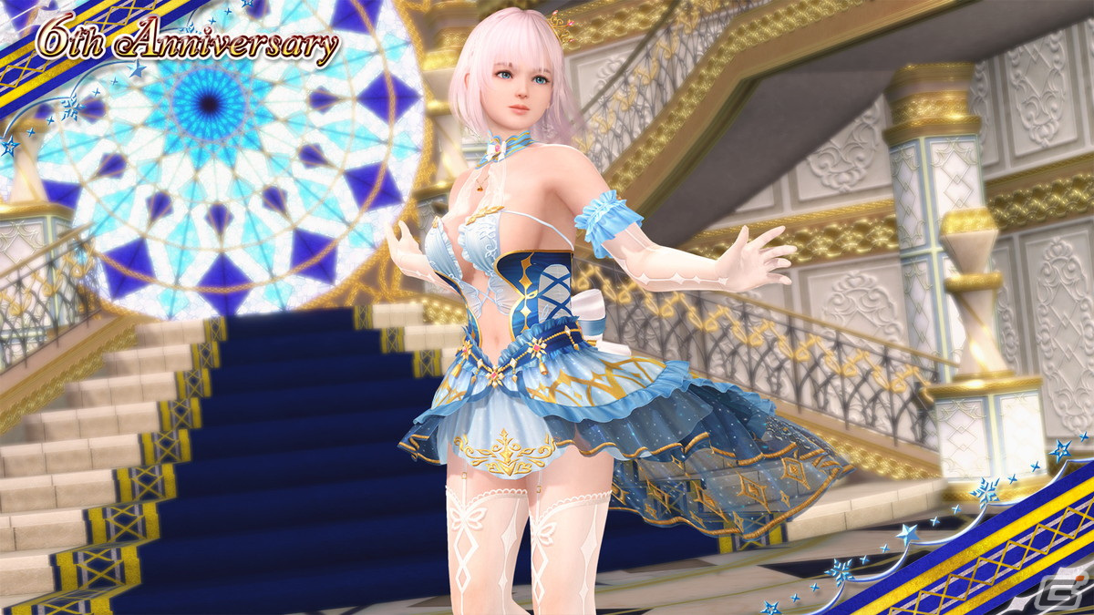「DEAD OR ALIVE XVV」シンデレラのような6周年記念SSR水着「サンドリヨン・エスカリエ」が登場！6thアニバーサリーキャンペーンが開始の画像8