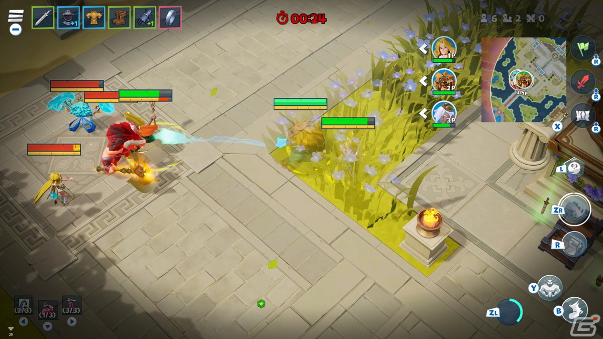 NCSOFT初の乱闘バトルアクション「BATTLE CRUSH」をプレイ!最大30名によるバトロワでは敵を戦場の外へ吹き飛ばす要素も【G-STAR 2023】の画像