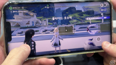 Hypergryphブースで「エクスアストリス」をプレイ！ターン制ながらもコンボやジャストガードなどアクション性が高いRPG【G-STAR 2023】の画像5