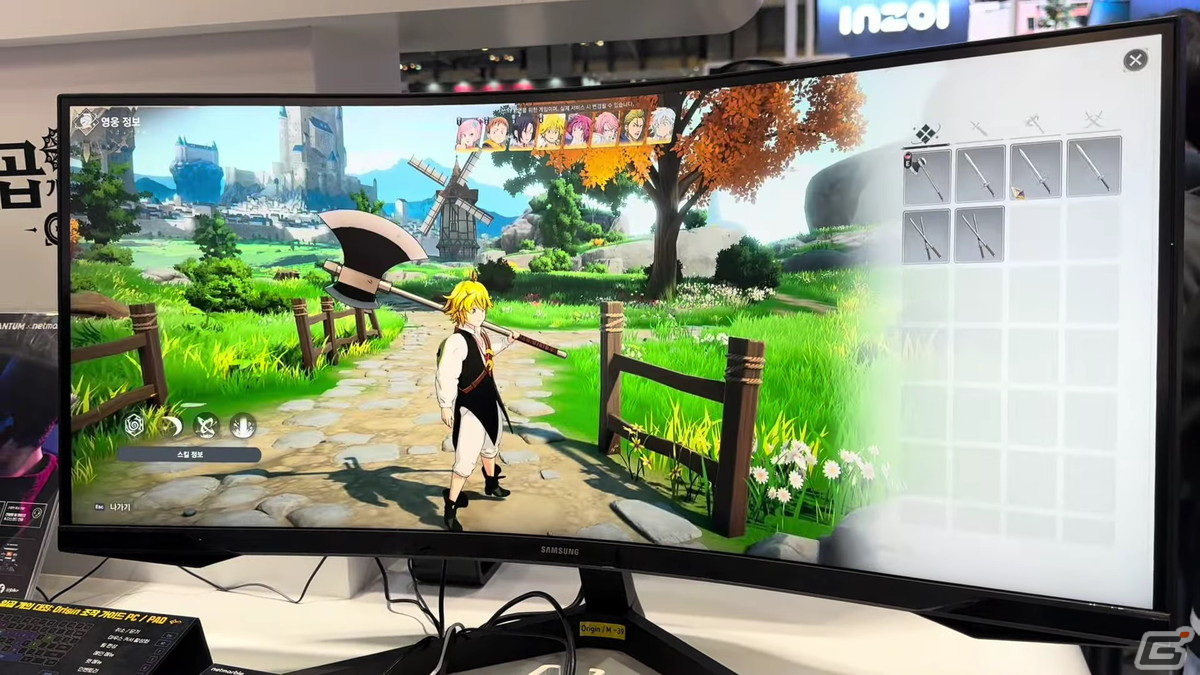 「グラクロ」の続編となるオープンワールドアクションRPG「七つの大罪 Origin」をプレイ!広大なマップならではの楽しみ方も充実【G-STAR 2023】の画像