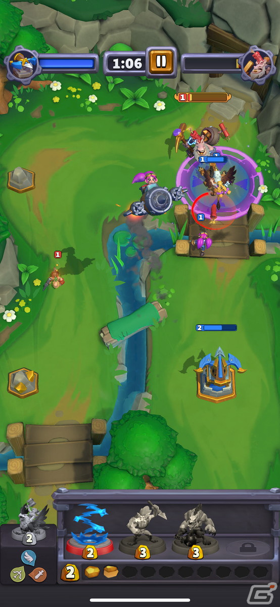 パズル的楽しさを持つソロモードとアツい対戦モードを備えた良作！「ウォークラフト ランブル」レビューの画像