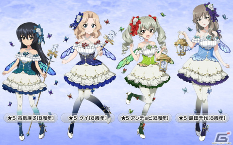 「ガールズ＆パンツァー 戦車道大作戦！」8周年記念生徒第3弾に冷泉麻子、ケイ、アンチョビ、島田千代が登場！の画像1