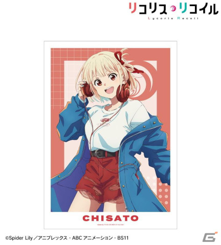 TVアニメ「リコリス・リコイル」より錦木千束と井ノ上たきなの描き下ろし私服イラストグッズが登場！の画像13