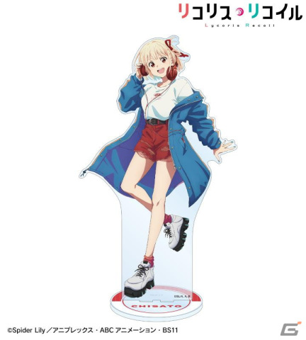 TVアニメ「リコリス・リコイル」より錦木千束と井ノ上たきなの描き下ろし私服イラストグッズが登場!の画像