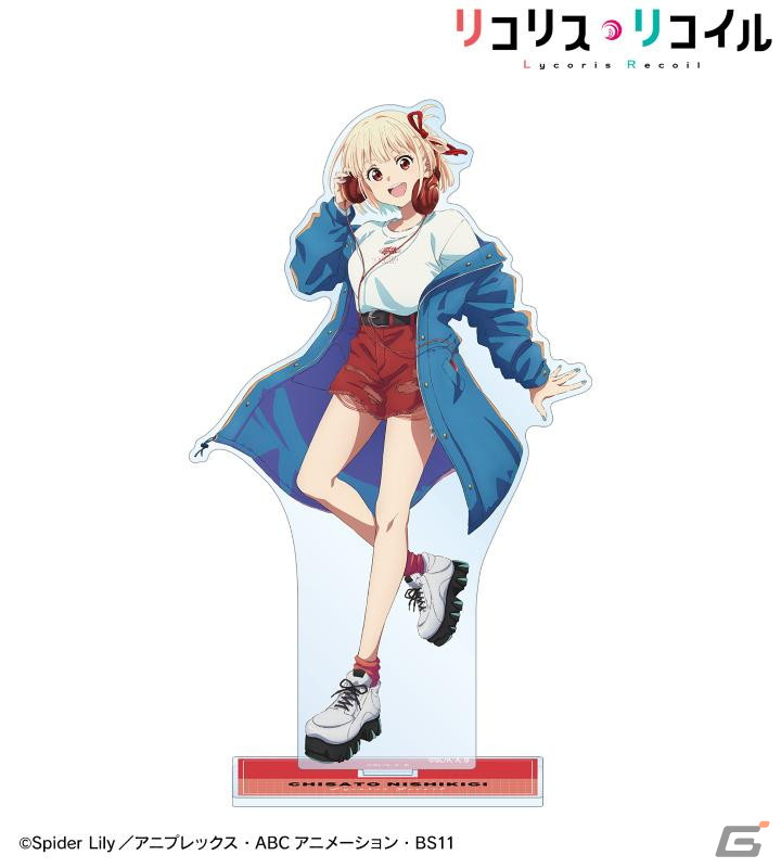 TVアニメ「リコリス・リコイル」より錦木千束と井ノ上たきなの描き下ろし私服イラストグッズが登場！の画像9