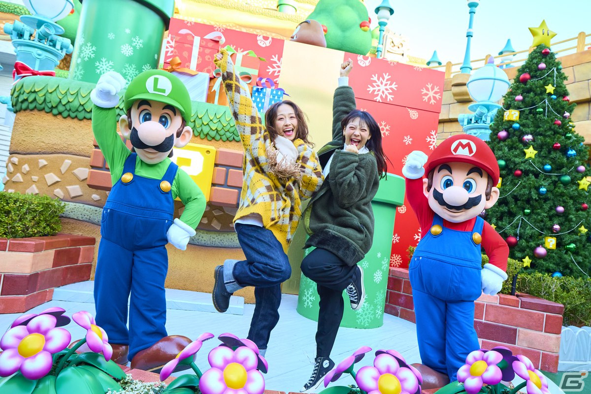 USJで本日開幕となる「NO LIMIT! クリスマス」のメディアツアーレポートが到着!冬仕様の「スーパー・ニンテンドー・ワールド」など見どころ満載の画像