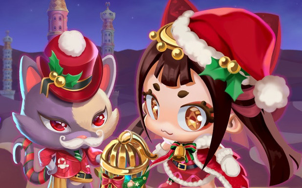 「ペルシャと魔法の迷宮塔」ペルシャとロックのクリスマス衣装のDLCが発売！Epic Games Storeでの配信もスタート