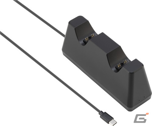 PS5用コントローラーを2台同時に充電できる「CYBER・ダブル充電スタンド（DualSense Edge/DualSense用）」が11月25日に発売！の画像3