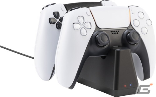 PS5用コントローラーを2台同時に充電できる「CYBER・ダブル充電スタンド（DualSense Edge/DualSense用）」が11月25日に発売！の画像5