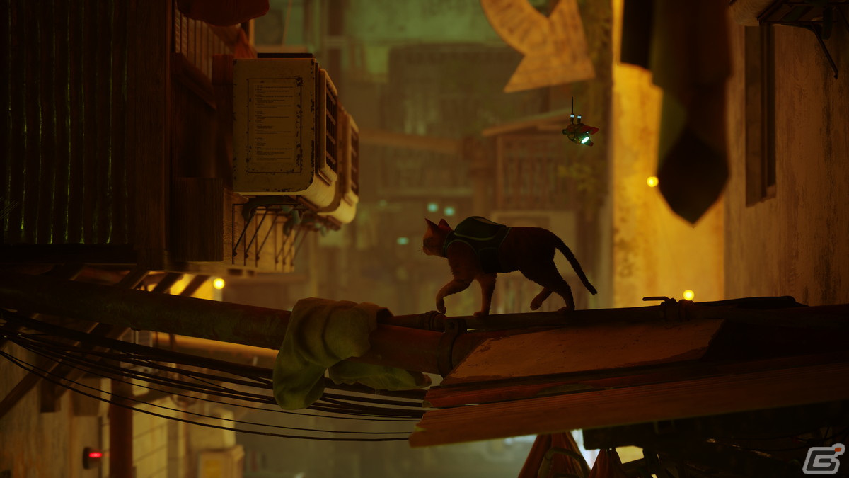 PS5/PS4「Stray」パッケージ版が発売!猫になってサイバーシティを冒険するアドベンチャーゲームの画像