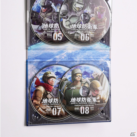 「THE 地球防衛軍」から最新作「地球防衛軍6」までの楽曲を収録した8枚組サントラCDが11月30日に発売！の画像5