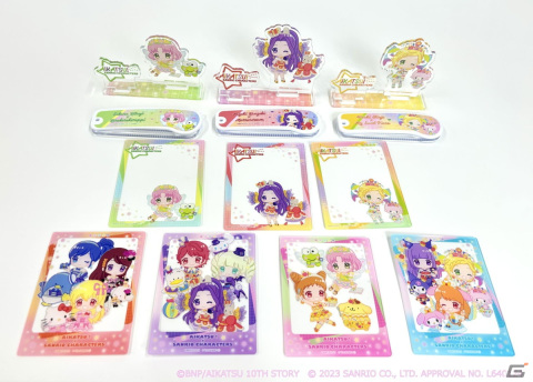 「アイカツ！×サンリオキャラクターズ」コラボ第2弾のPOP UP SHOPが開催！美月・さくら・ひなきのコラボペアも登場の画像4