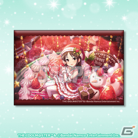 「デレステ」オンラインくじ「Holiday Party」が11月30日より販売開始！ドレス姿の卯月、蘭子、聖、イヴが描き下ろしイラストで登場の画像