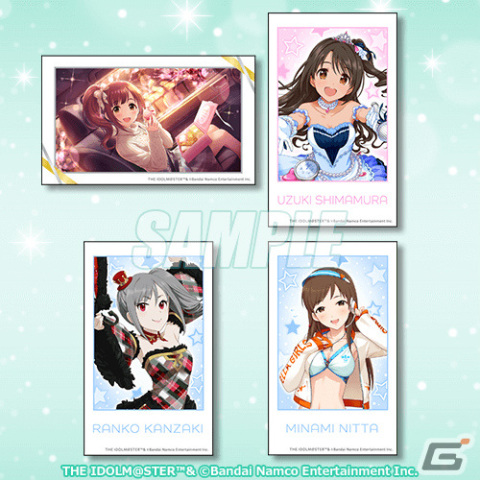「デレステ」オンラインくじ「Holiday Party」が11月30日より販売開始！ドレス姿の卯月、蘭子、聖、イヴが描き下ろしイラストで登場の画像