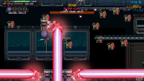 超高速ハイパー忍者アクション「Ninja Issen（忍者一閃）」がSteamでリリース！の画像