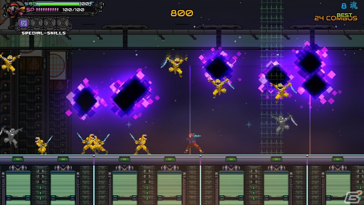 超高速ハイパー忍者アクション「Ninja Issen（忍者一閃）」がSteamでリリース！の画像2