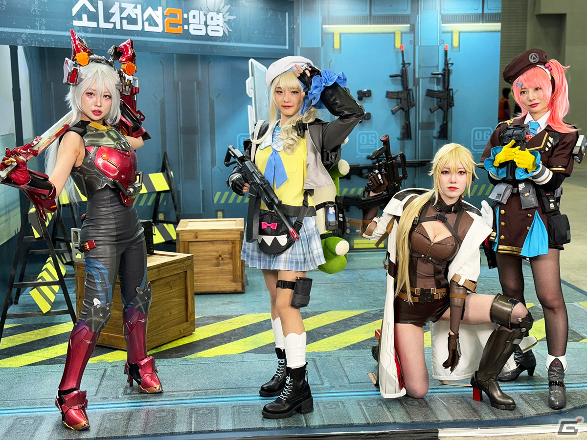 美女から着ぐるみまで！ゲームキャラクターの衣装に身を包んだコンパニオンを写真で紹介【G-STAR 2023】の画像