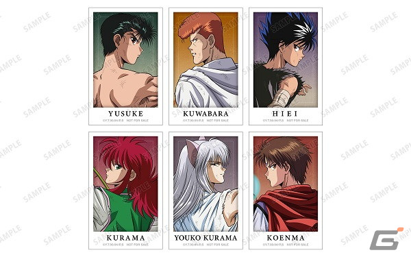 「幽☆遊☆白書」幽助や蔵馬らの“戦う背中”が描き下ろしされた新作グッズを販売するタワレコのポップアップショップが12月8日より開催！の画像