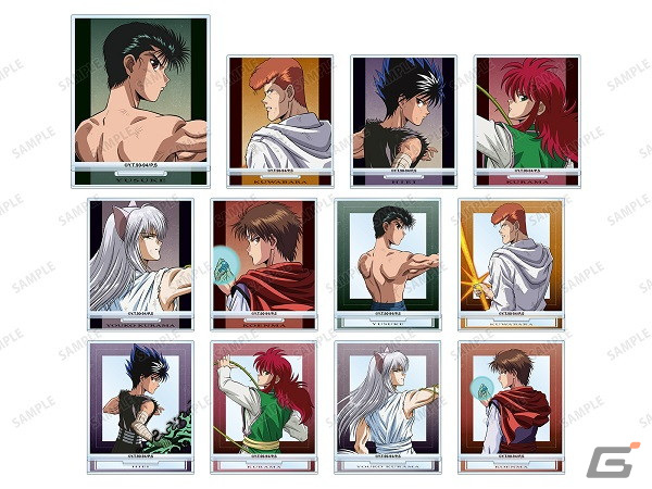 「幽☆遊☆白書」幽助や蔵馬らの“戦う背中”が描き下ろしされた新作グッズを販売するタワレコのポップアップショップが12月8日より開催！の画像