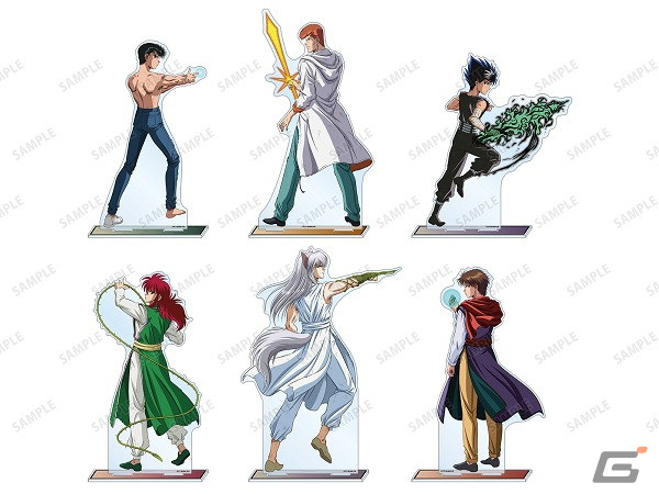 「幽☆遊☆白書」幽助や蔵馬らの“戦う背中”が描き下ろしされた新作グッズを販売するタワレコのポップアップショップが12月8日より開催！の画像