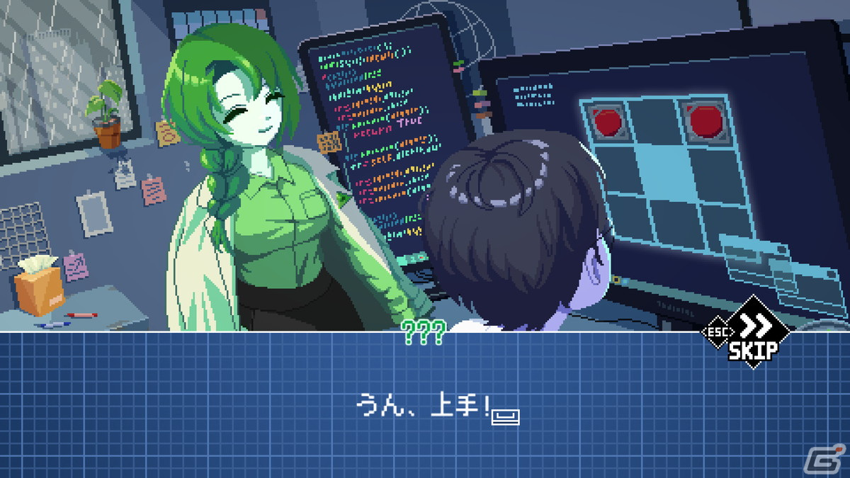 色の特性を考えながらブロックを消すパズルゲーム「Pygmalion」の早期アクセスがSteamにて開始！ビジュアルノベル風のストーリーもの画像10