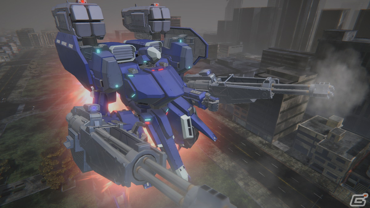 「CUSTOM MECH WARS -カスタムメックウォーズ-」地球防衛軍とのコラボ機体「コンバットフレーム ニクスB」を紹介！の画像2