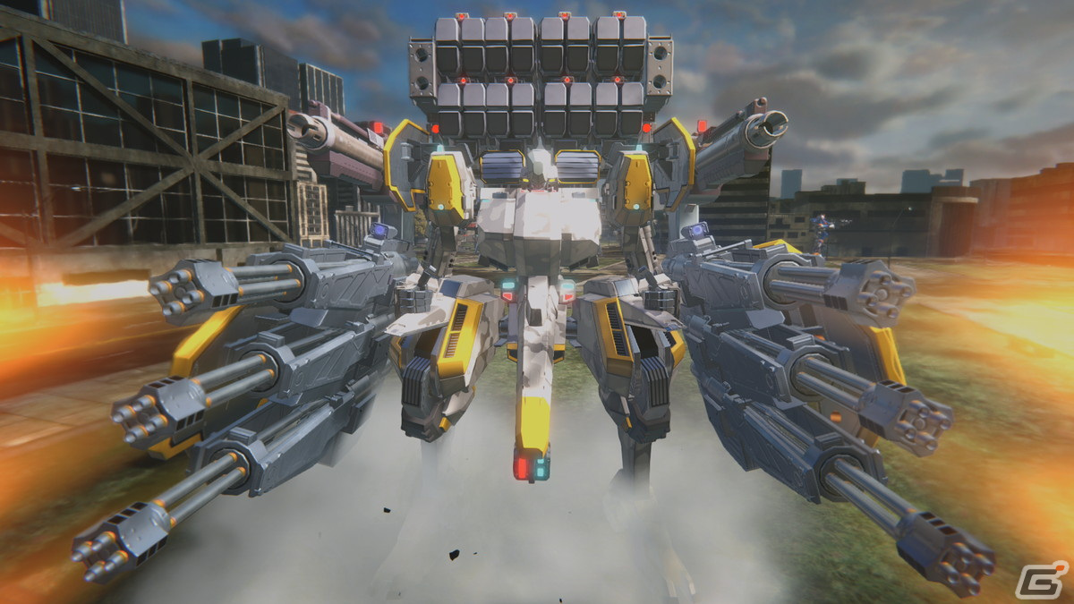 「CUSTOM MECH WARS -カスタムメックウォーズ-」地球防衛軍とのコラボ機体「コンバットフレーム ニクスB」を紹介！の画像