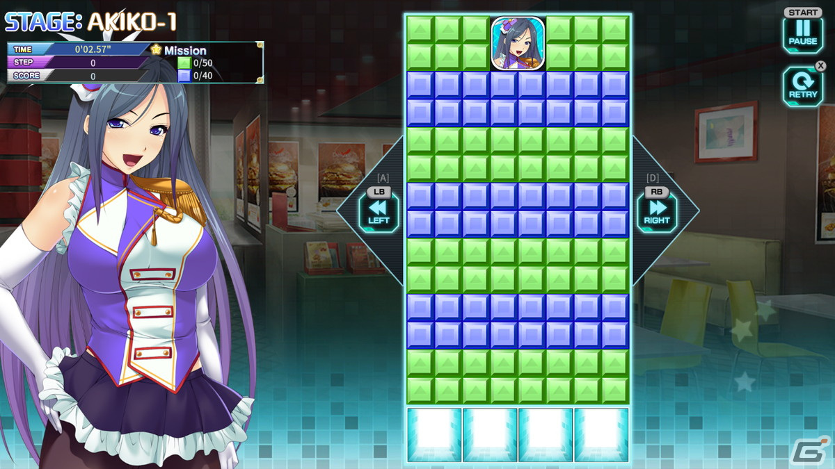 脱出ブロックパズルゲーム「Pretty Girls Escape PLUS」が配信！パズルをクリアして9人の美女のコスチュームを集めようの画像4