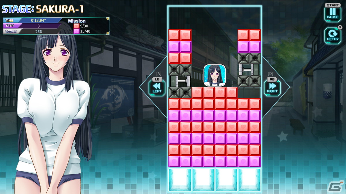 脱出ブロックパズルゲーム「Pretty Girls Escape PLUS」が配信！パズルをクリアして9人の美女のコスチュームを集めようの画像5