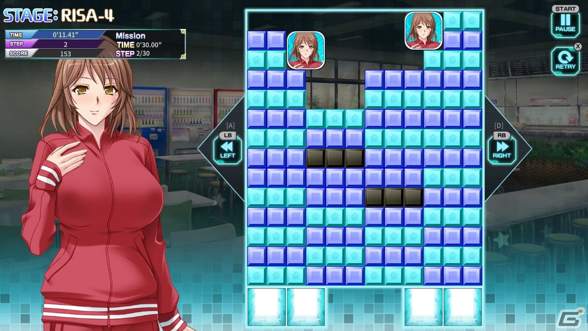 脱出ブロックパズルゲーム「Pretty Girls Escape PLUS」が配信！パズルをクリアして9人の美女のコスチュームを集めようの画像7