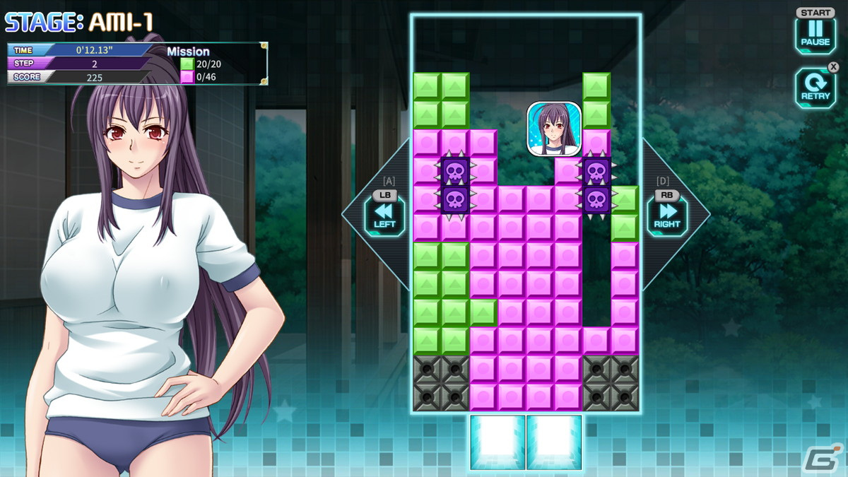 脱出ブロックパズルゲーム「Pretty Girls Escape PLUS」が配信！パズルをクリアして9人の美女のコスチュームを集めようの画像8