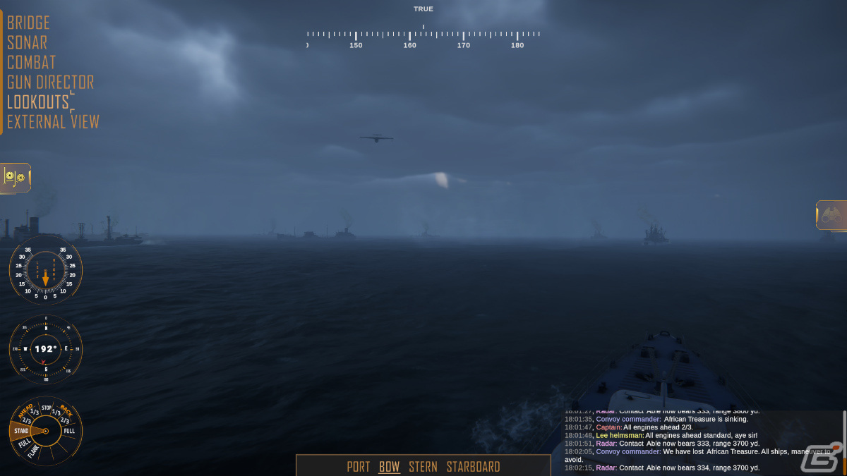 「Destroyer: The U-Boat Hunter」正式版が12月6日にリリース！第二次世界大戦中の大西洋を舞台にした対潜水艦戦シムの画像5