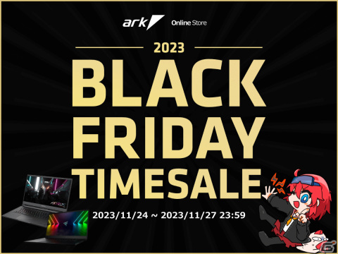 アークのBLACK FRIDAYタイムセールが実施中！PCパーツやゲーミングデバイス、ゲーミングPCなどがお得にの画像1
