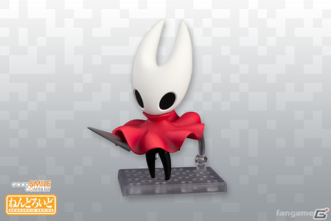 「Hollow Knight」より放浪者とホーネットのねんどろいどが登場！マントや攻撃エフェクト、オトモなどがオプションパーツとして付属の画像