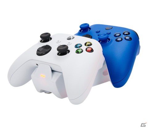 PowerAよりXboxワイヤレスコントローラーを2台同時充電できる充電スタンドが11月30日に発売！の画像5