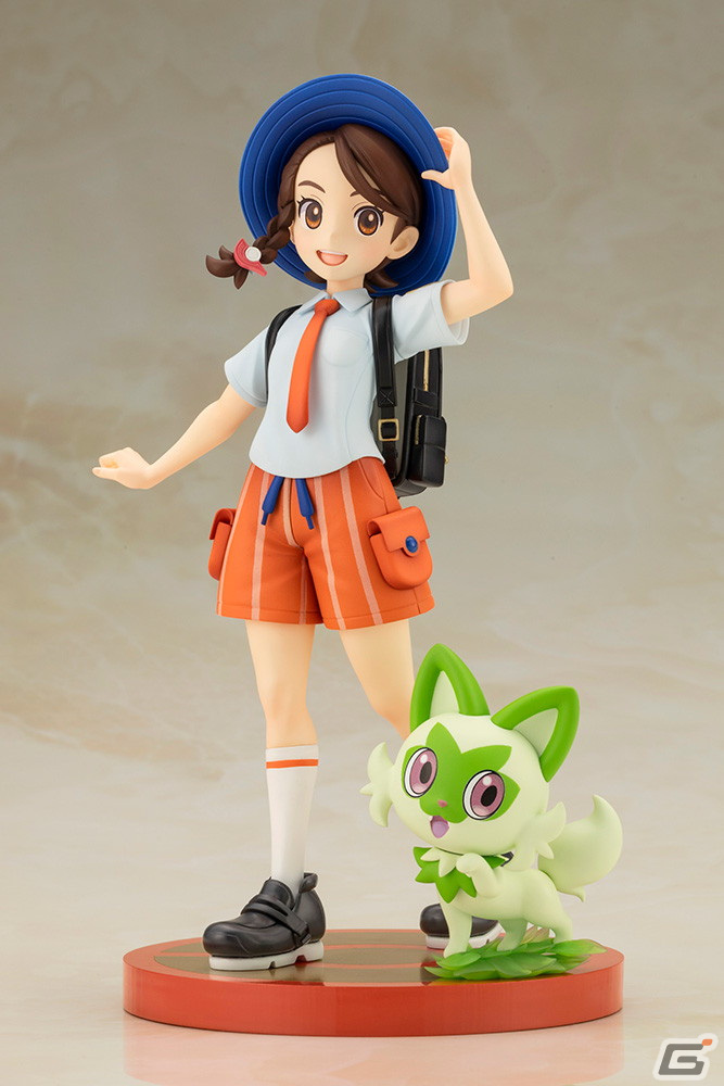 「ポケットモンスター」より1/8スケールフィギュア「ARTFX J アオイ with ニャオハ」が登場！ありがひとし氏の描き下ろしイラストを立体化の画像6