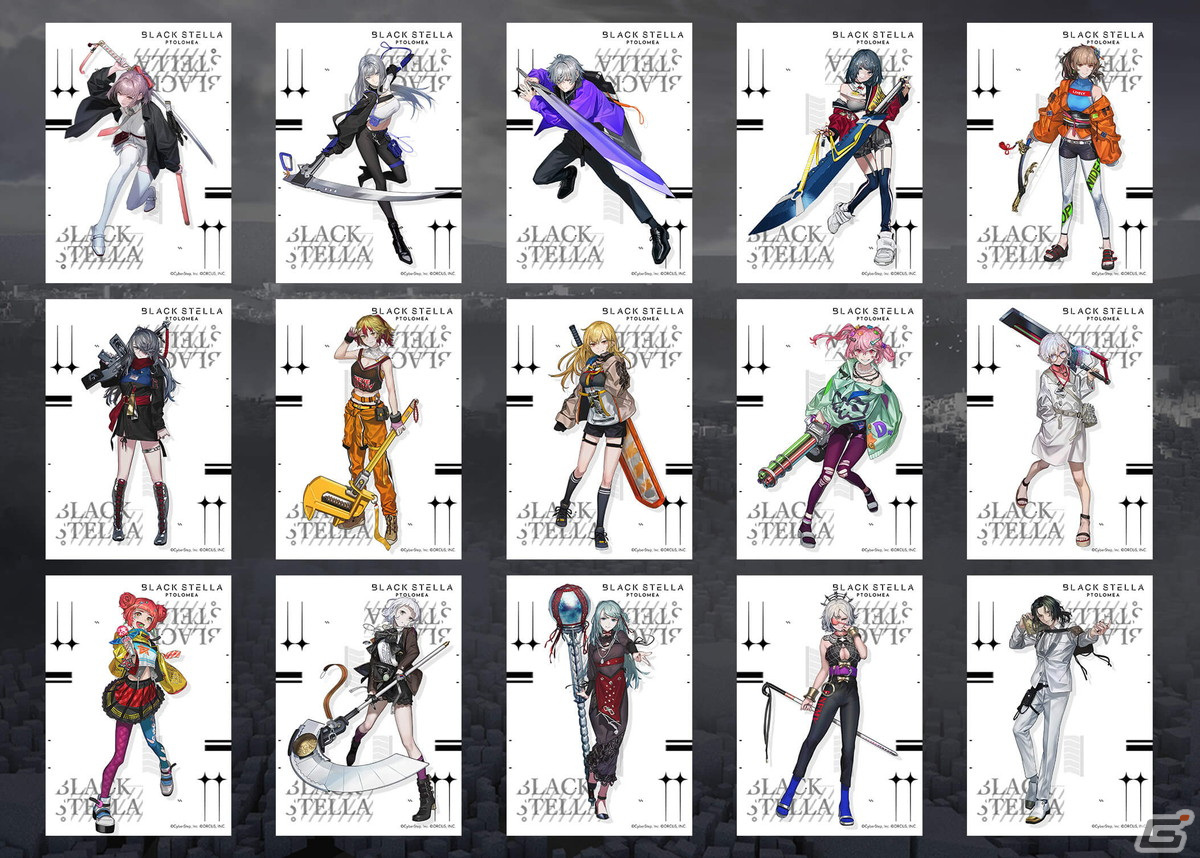 「BLACK STELLA PTOLOMEA」全国のローソンプリントでイラストブロマイドが期間限定で販売！の画像