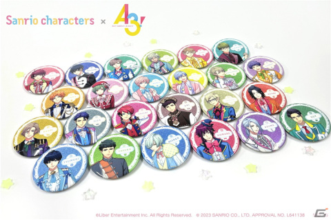 「A3!」とサンリオキャラクターズのグッズがアニメイトで発売！ゲーム内のカードイラストを使った缶バッジやホログラムチケットがラインナップの画像16