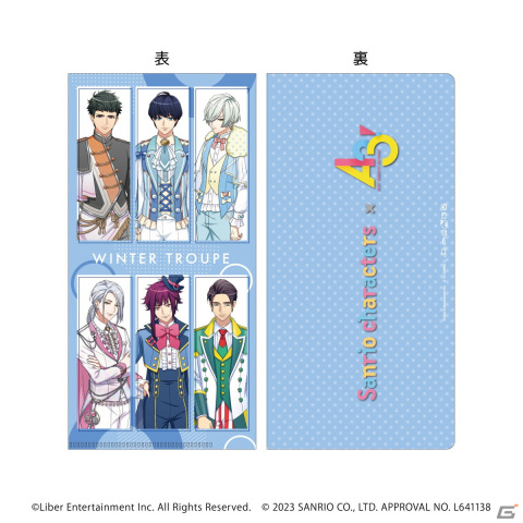 「A3!」とサンリオキャラクターズのグッズがアニメイトで発売！ゲーム内のカードイラストを使った缶バッジやホログラムチケットがラインナップの画像19
