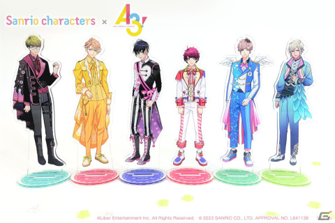 「A3!」とサンリオキャラクターズのグッズがアニメイトで発売！ゲーム内のカードイラストを使った缶バッジやホログラムチケットがラインナップの画像7