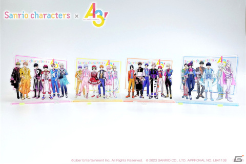 「A3!」とサンリオキャラクターズのグッズがアニメイトで発売！ゲーム内のカードイラストを使った缶バッジやホログラムチケットがラインナップの画像9