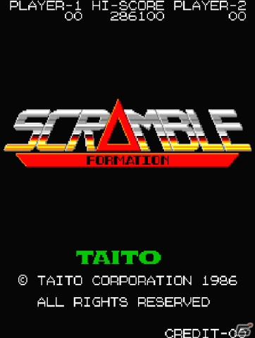 「アーケードアーカイブス スクランブルフォーメーション」が11月30日に配信！3種のフォーメーションを使い分けて戦うSTGの画像