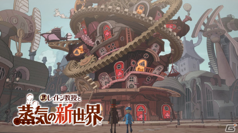 「レイトン教授と蒸気の新世界」はSwitch向けに2025年発売へ――大泉洋さんと今田美桜さんによるボイス付きPVも公開の画像1