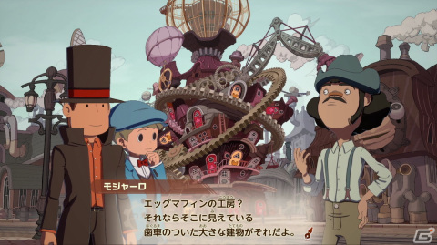 「レイトン教授と蒸気の新世界」はSwitch向けに2025年発売へ――大泉洋さんと今田美桜さんによるボイス付きPVも公開の画像3