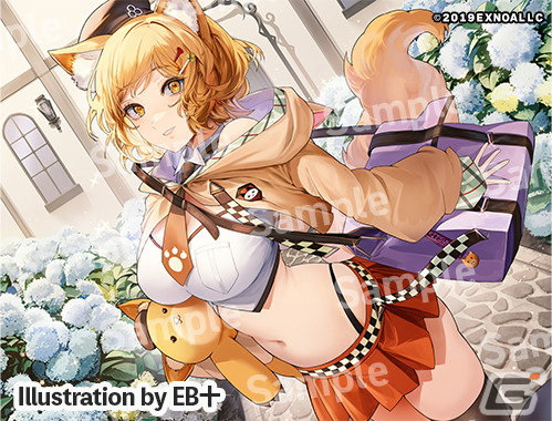 DMM GAMES公式キャラの多田野きつねをEB十氏や万年喪服氏ら7名のクリエイターが描いた「多田野きつね特別展」第4弾が開催！の画像