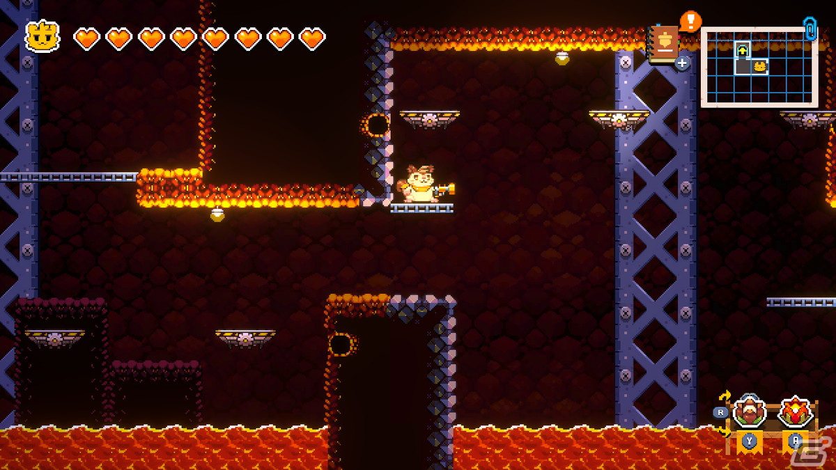 リスが迷路のような島を探検するメトロイドヴァニア「ザ・ラムジー」のSwitch版が12月7日に配信！の画像3