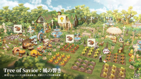「Tree of Savior」シリーズ公認の完全新作「Tree of Savior：風の響き」の情報が公開！「TOS」の手描き風を継承しつつ可愛さをアップグレードの画像6